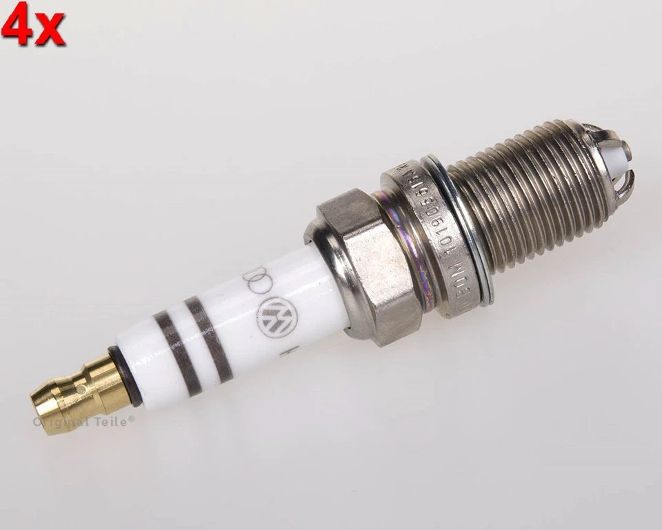 4x Genuine AUDI VW A4 Avant S4 quattro A6 Spark Plug 'Longlife' 101905615A - Image 1 of 1