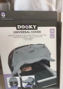 Dooky The Original Universal Sun Shade para cochecitos - Gris - Imagen 1 de 1