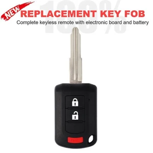 Remote Car Key Fob For 2016 2017 2018 2019 2020 Mitsubishi Outlander OUCJ166N - Foto 1 di 7
