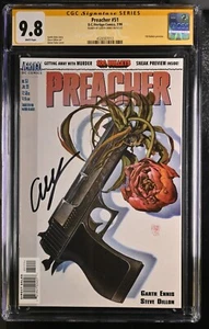 Preacher #51 - DC Vertigo - CGC SS 9.8 NM/MT - Signed by Garth Ennis - Picture 1 of 2