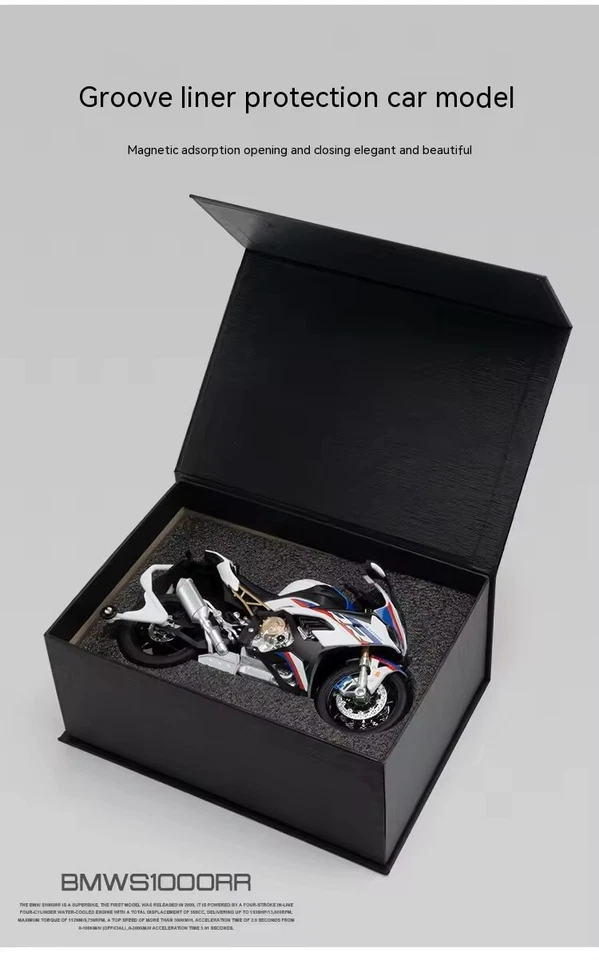 New 1:9 Scale BMW R1000 Motorcycle Model Ideal Gift Romance Friendship Men Toy - Image 1 of 4