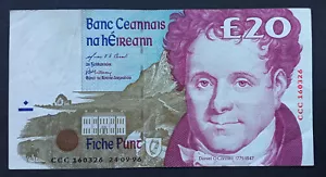 Irland | 20 Pfund | C-Serie | 1996 | P.77r.4 | Ersatz - CCC | Sehr guter Zustand - Bild 1 von 2
