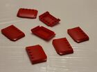New Lego 6X Red Plate 4X6x2/3 #52031. Free Ship For $15 Or More!