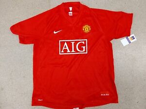 Manchester United XL Football Shirt AIG