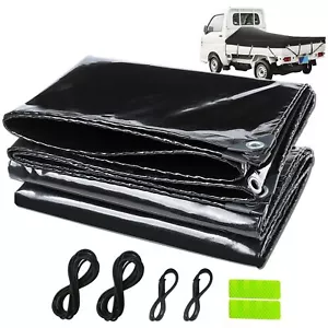 Waterproof Tonneau Bed Cover Black Mini Trucks Acty Sambar Carry Hijet Minicab - Picture 1 of 7