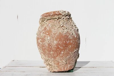 19th Century Antique Terracotta Octopus Trap, Octopus Terracotta Undersea Pot - Image 1 of 4