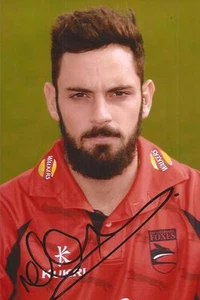 LEICESTERSHIRE * NED ECKERSLEY SIGNED 6x4 PORTRAIT PHOTO+COA - Imagen 1 de 1