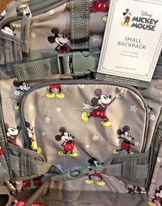 Mochila Pottery Barn Kids Pequeña Mackenzie Mickey Mouse Gris ¡NUEVA CON ETIQUETAS! - Imagen 1 de 1