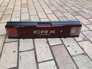 @RAR@ VTEC Rückleuchte Heck Mittelverkleidung EDM OEM Honda CRX EE8 ED9 EF8 EF 88-91 - Bild 1 von 10