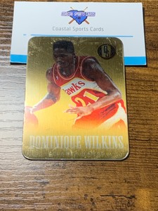2013-14 Panini Gold Standard Metal Dominique Wilkins #74 HOF