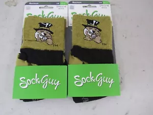 New Sock Guy Wake Forest University Performance Cycling Sport Socks S/M 2 Pair - Picture 1 of 5