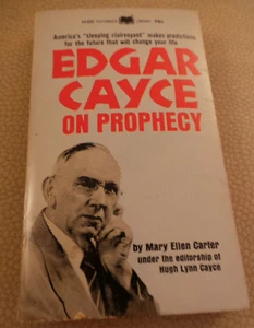 Edgar Cayce on Prophecy by Mary Ellen Carter Paperback Library 1st Prt 1968 VG+ - Picture 1 of 5