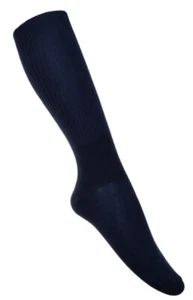 WB Socks Cotton Anti-Dvt Flight Socks Navy Blue Uk Shoe Size 6-9 - Picture 1 of 1