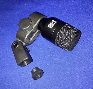Drum Mic For Snare Drums Tom Floor Rack Toms+Microphone Clip Set Kit XLR Wired - Picture 1 of 3