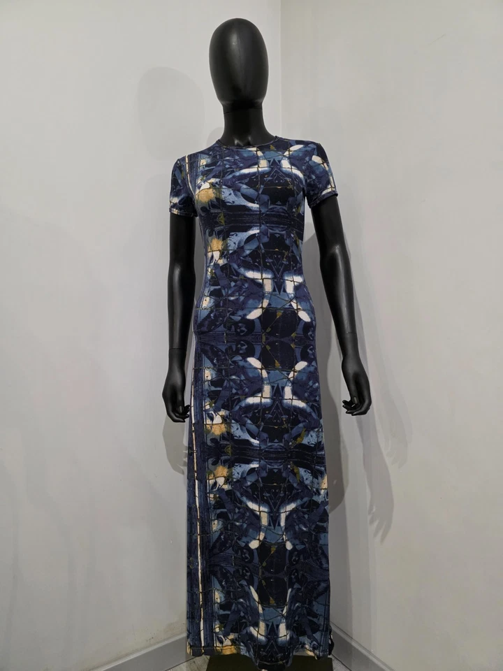 Jean Paul Gaultier Vintage Y2K Vestido Largo Mangas Cortas 🚨 Pago Impuestos de Importación Foto 1 de 4