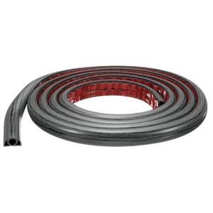 8ft Cord Cover Floor W0.3"xH0.3" Hide Extension Cable Wire Covers Dark Grey - Afbeelding 1 van 7