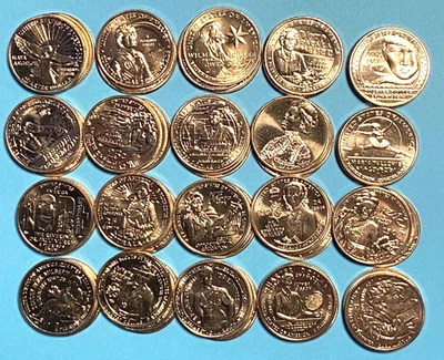 2022 - 2025 Complete 60 P D S Coin SET of the AMERICAN WOMEN QUARTERS - Image 1 of 3