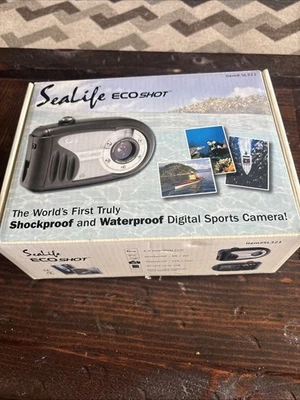 TARJETA SD SEALIFE ECO SHOT SL321 6,0 MP PROBADA EN CAJA MANUALES SOFTWARE Foto 1 de 4