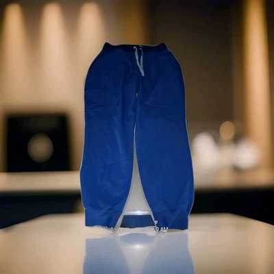 FIGS Women’s Scrub Set Jogger Set,  Top XL & - Bottom L Petite  - Royal Blue - Imagem 1 de 4