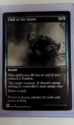 MTG Magic The Gathering Innistrad Double Feature Foil #318 Chill of the Grave - Image 1 of 2