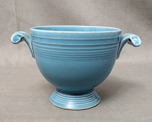 Original Vintage Fiesta Ware Türkis Zuckerdose ohne Deckel (S1) - Bild 1 von 11