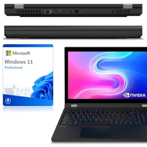 Laptop Lenovo ThinkPad P15 Gen 1 i9-10885H 64GB 512GB SSD RTX 4000 Max-Q W11P - Imagen 1 de 16