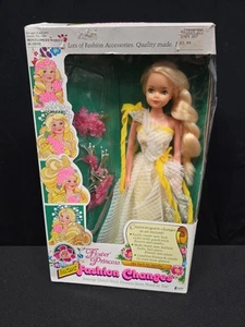 Flower Princess Instant Fashion Changes Doll Creata #1033 NIB Yellow Vntg 1985 - Bild 1 von 4