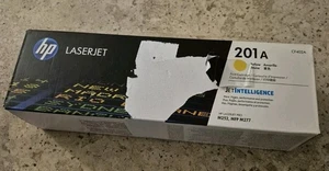 Żółty toner HP 201A CF402A – oryginalny OEM – zapieczętowany – szybka wysyłka NOWY - Zdjęcie 1 z 8
