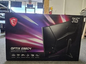 MSI Optix G32C4W, 31.5" 165hz, 250nits, LCD, Curved Gaming Monitor - Picture 1 of 3