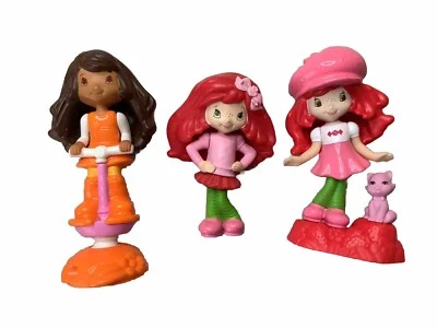 Lote de (3) figuras McDonald’s Strawberry Shortcake 2011 Foto 1 de 2