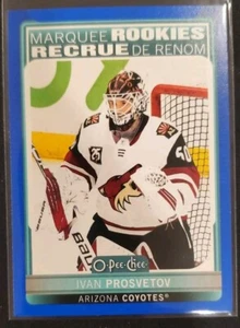 2021-22 UD Series 2 - O-Pee-Chee Marquee Rookies Blue #631 Ivan Prosvetov (RC) - Picture 1 of 2