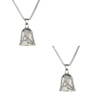 2 Pack Cloches Punk Rétro Pour Pendentif Décoratif - Photo 1/12