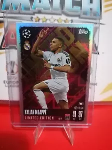 Topps Match Attax - Champions League 24/25 - LE9 Kylian Mbappé -Limited Edition - Foto 1 di 2