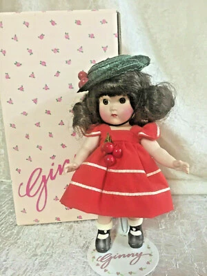 Muñeca Sweet Ginny Toda Porcelana Vogue Tiny Miss 1984 CAJA y Papeleo Foto 1 de 4