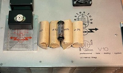 DIAMOND MATCHED QUAD 6P1P-EV tube 0% OTK export military rhombus RoetestV10 - Image 1 of 4