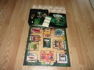 CLUE 50th Anniversary Edition Board Game Collectors Tin 1998 Complete Hasbro - Picture 1 of 5