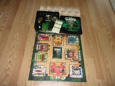 CLUE 50th Anniversary Edition Board Game Collectors Tin 1998 Complete Hasbro - Image 1 of 4