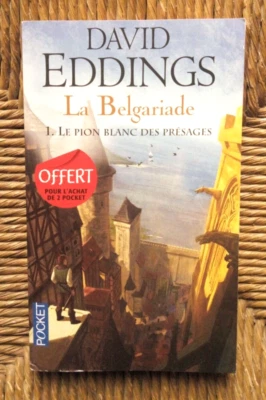 Livre La Belgariade, tome 1 : Le pion blanc des présages de David Eddings - Photo 1/2