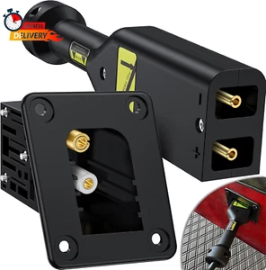 36V EZGO Powerwise Charger Receptacle and W/Handle Plug, Golf Cart Charging Port - Picture 1 of 12