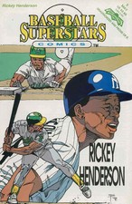 Baseball Superstars Comics #5 VF; Revolutionary | Rickey Henderson - we combine