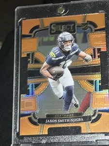 2023 Panini Select Jaxon Smith-Njigba Rookie Orange Die Cut RC #87! #’D /499! - Bild 1 von 3