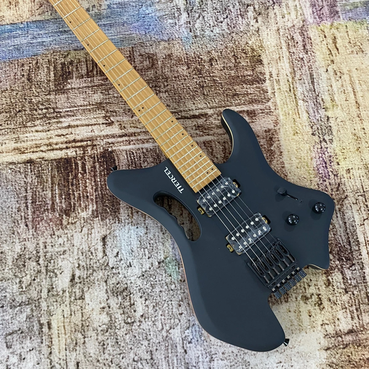Headless Black 6 String Electric Guitars for sale | eBay