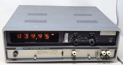 Voltímetro digital de tubo Nixie 5403 vintage Dana Laboratories Opt. 66-D1 Foto 1 de 4