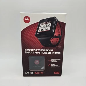 Orologio sportivo GPS Motorola Motoactv nero/rosso 8 GB e lettore MP3  - Foto 1 di 12