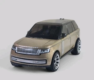 2024 RANGE ROVER PHEV Diorama Collectible DieCast Model Car 1:64 Gold LOOSE - Picture 1 of 8