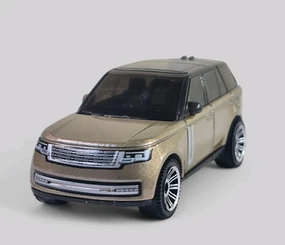 2024 RANGE ROVER PHEV Diorama Collectible DieCast Model Car 1:64 Gold LOOSE - Image 1 of 4