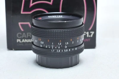 Contax Carl Zeiss Planar T 50mm f/1.7 MMJ Lens CY Mount - Image 1 of 4