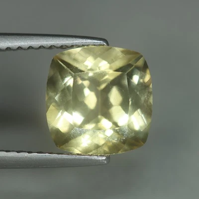 2,06 Cts_Colección de gemas VIP_100 % natural sin calefacción heliodor amarillo berilo_Brasil Foto 1 de 3