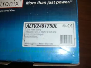 Security Camera ALTRONIX ALTV248175UL CCTV Power Supply 8 Fuse 24Vac NOS - Picture 1 of 2