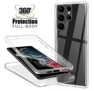 360 Hülle für Samsung Galaxy S23 A54 S24 A14 S22 A34 S21 stoßfeste Gorilla Abdeckung - Bild 1 von 4
